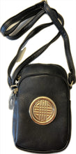 Load image into Gallery viewer, golden medallion cellphone bag cross shoulder case Designer inspired