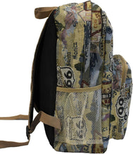 Cargar imagen en el visor de la galería, Mochila escolar de lona negra Betty Boop con bolsillos de dibujos animados deportivos de color rosa