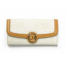 Load image into Gallery viewer, LOEM white crossbody shoulder wallet Bag set messenger handbag signature flap