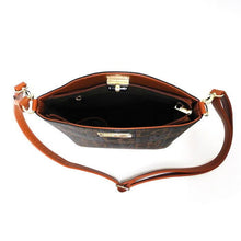 Load image into Gallery viewer, Loem brown signature crossbody messenger wallet Bag set designer inspire