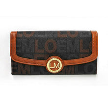 Load image into Gallery viewer, Loem brown signature crossbody messenger wallet Bag set designer inspire