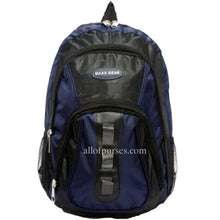 Cargar imagen en el visor de la galería, Maxx Gear Daypack Mochila escolar Mochila Bolsa Negro Bolsillo exterior Deporte Senderismo