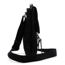 Load image into Gallery viewer, Canvas Cross-body bag tablet Messenger Blanc blue form I Pad Flap Over