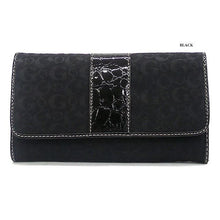 Load image into Gallery viewer, canvas G signature L checkbook wallet Designer inspired CE brown woman