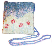 Cargar imagen en el visor de la galería, Bolso bandolera con cuentas de semillas Bolso bandolera Diseñador Inspiración Artesanía Día Noche