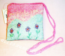 Cargar imagen en el visor de la galería, Bolso bandolera con cuentas de semillas Bolso bandolera Diseñador Inspiración Artesanía Día Noche
