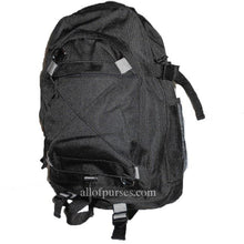 Load image into Gallery viewer, Bungee Black Daypack School Fanny Pack Backpack Sport hiking bag