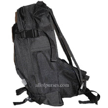Load image into Gallery viewer, Bungee Black Daypack School Fanny Pack Backpack Sport hiking bag