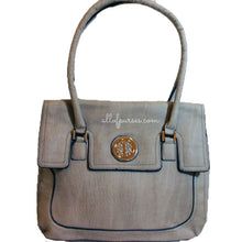 Cargar imagen en el visor de la galería, Bolso tipo cartera con medallón y diseño floral dorado inspirado en el diseñador en color burdeos y rojo