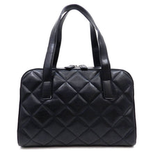 Cargar imagen en el visor de la galería, Bolso de médico acolchado negro con diseño inspirado en la Biblia, bolso de mano con puntadas abullonadas y almohadas llamativas