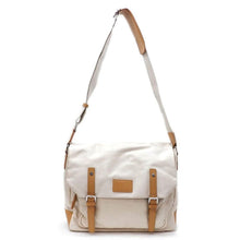 Load image into Gallery viewer, Color Block black Canvas School form Messenger bag IPad Laptop marsea pockets