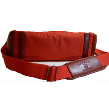 Load image into Gallery viewer, Color Block Canvas grey School form Messenger bag IPad Laptop marsea pockets