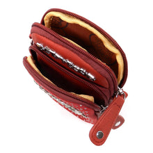 Load image into Gallery viewer, golden medallion cellphone bag cross shoulder case Designer inspired