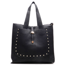Load image into Gallery viewer, Belt golden lock rhinestones pockets L satchel tote handbag Bag Designer Inspire
