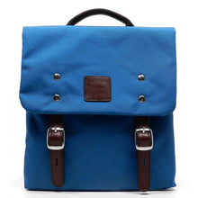 Load image into Gallery viewer, Canvas Cross-body bag tablet Messenger Blanc orange form I Pad Flap Over

