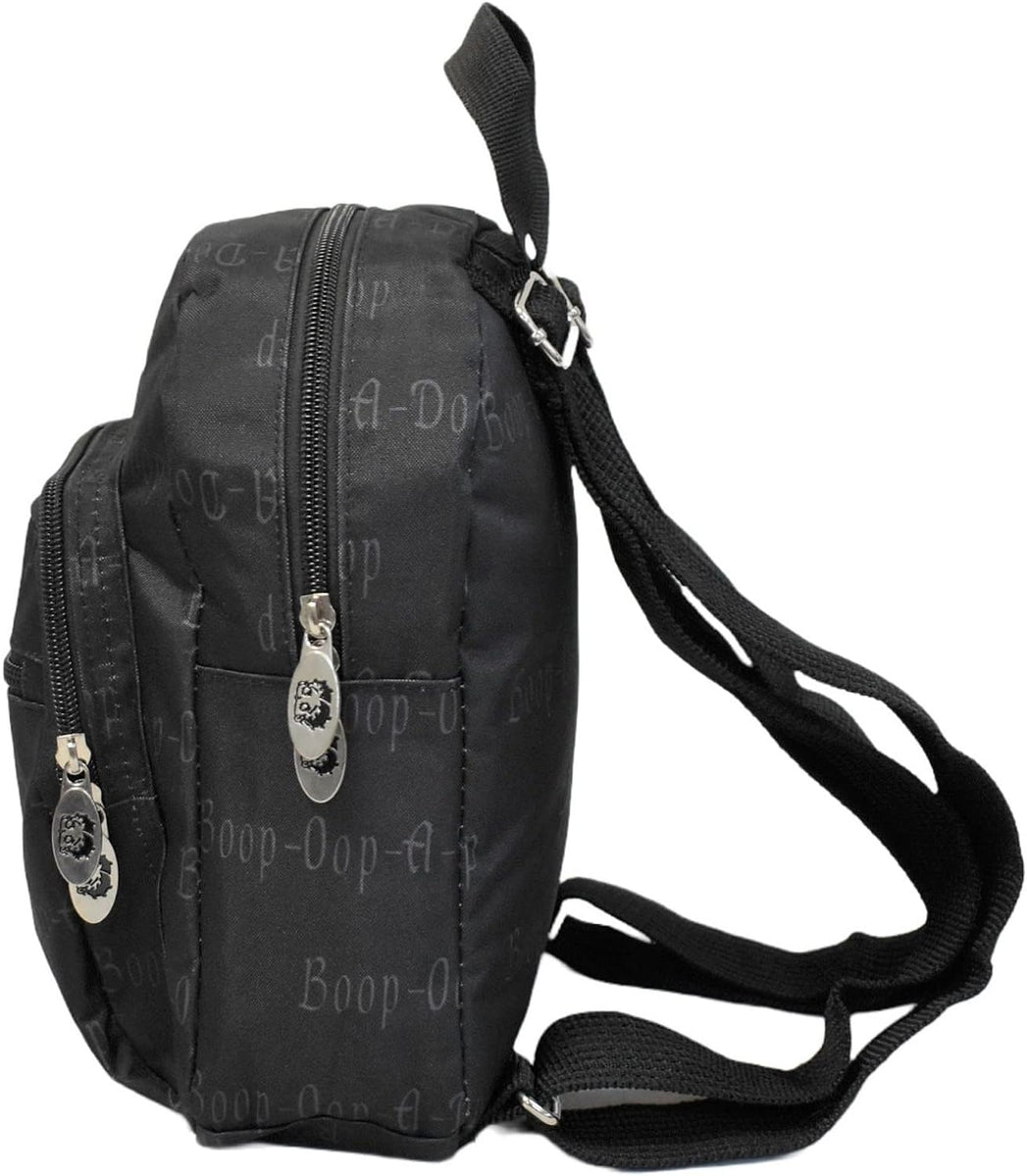 Betty Boop kid (mini) backpack black light weight Child zipper pockets – allofpu