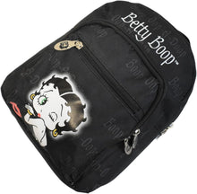 Load image into Gallery viewer, Betty Boop kid backpack black light weight  Child zipper pockets
