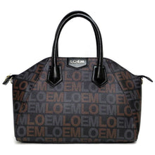 Load image into Gallery viewer, LOEM signature Print cross shoulder Bag handbag tote Designer inspired
