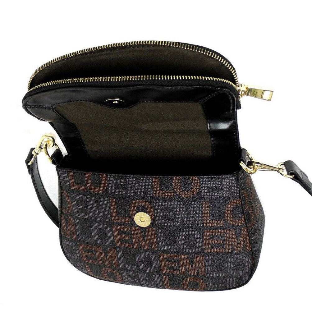 LOEM brown crossbody shoulder wallet Bag set messenger handbag signatu – allofpu