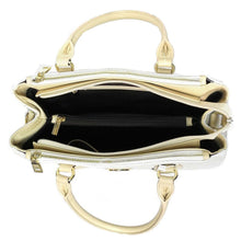 Load image into Gallery viewer, LOEM signature white shoulder Bag zipper pockets dessigner inspired classic
