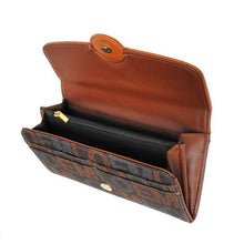 Load image into Gallery viewer, Loem brown signature crossbody messenger wallet Bag set designer inspire

