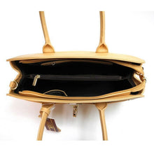 Load image into Gallery viewer, LOEM brand signature shoulder Bag handbag brown pockets Designer Inspired
