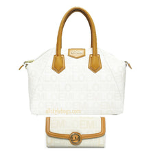 Load image into Gallery viewer, LOEM signature Print cross shoulder wallet set Bag handbag tote Designer inspired
