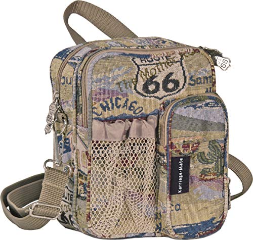 Route 66Tapestry Utility Bag - T679#66