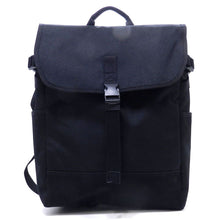 Load image into Gallery viewer, School backpack Belt navy Canvas color block I Pad laptop form L pockets Bag
