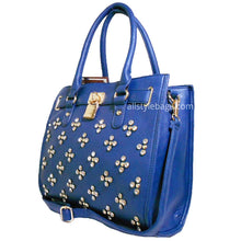 Load image into Gallery viewer, LOEM Shoulder bag handbag Tote Designer inspired Rhinestone Studs F17E
