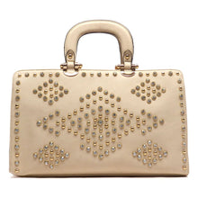 Cargar imagen en el visor de la galería, Bolso de mano LOEM Bling Bandolera Bolso Tote Diseñador Diamantes de imitación Boxer Tachuelas F08504
