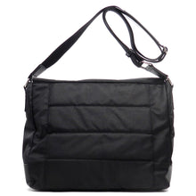 Load image into Gallery viewer, two tones Canvas School form pockets Messenger bag navy Blue IPad Laptop
