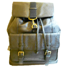 Load image into Gallery viewer, I Pad Laptop Navy Blue F Leather school Sport L backpack Bag tablet Form Pockets
