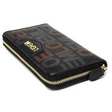 Load image into Gallery viewer, LOEM signature off white zipper pockets CD&#39;s woman L wallet bills beige
