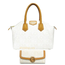 Load image into Gallery viewer, LOEM signature Print shoulder Bag wallet set handbag tote Designer golden brand
