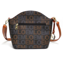 Load image into Gallery viewer, LOEM beige switch lock cross shoulder wallet Bag set handbag white signature
