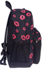Load image into Gallery viewer, Betty Boop black canvas L Bag Backpack School kick red heart book Pocket sport
