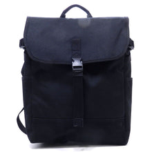 Load image into Gallery viewer, mustard Canvas form L backpack bag tablet Blanc Belt I Pad laptop yellow pockets
