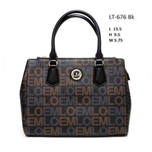 Load image into Gallery viewer, LOEM signature white shoulder Bag zipper pockets dessigner inspired classic
