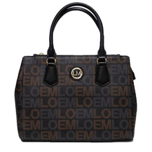 Load image into Gallery viewer, LOEM signature white shoulder Bag zipper pockets dessigner inspired classic
